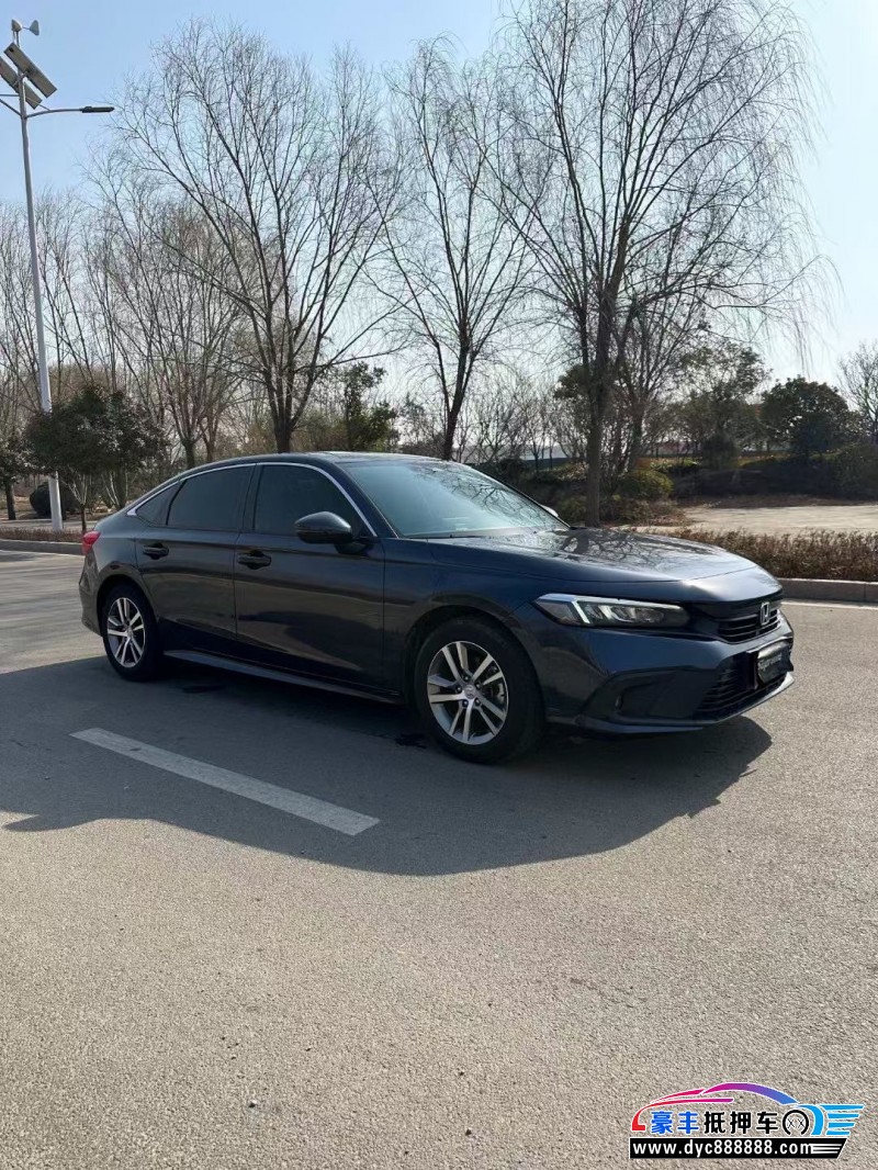 22年本田思域轿车抵押车出售