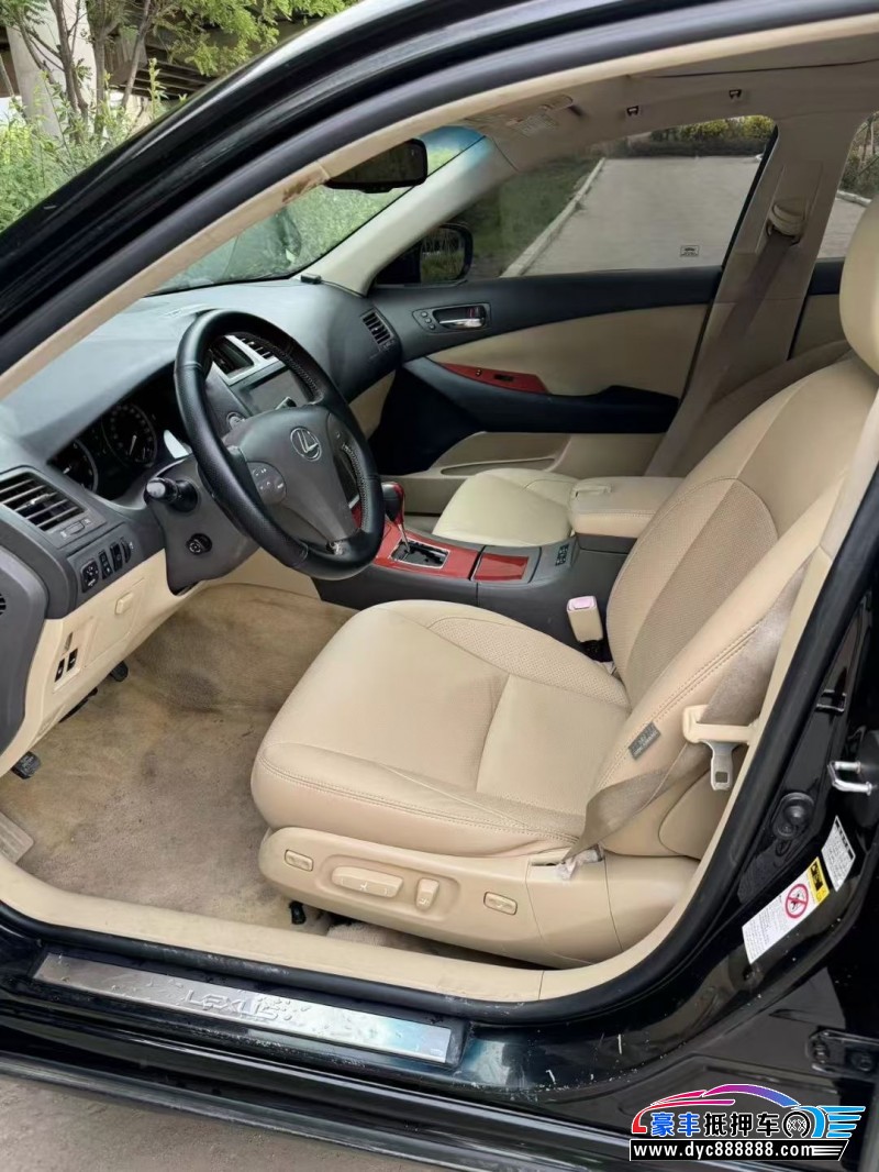 07年雷克萨斯ES轿车抵押车出售