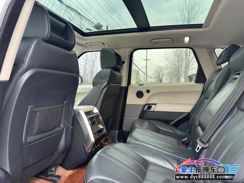 18年路虎揽胜运动轿车抵押车出售