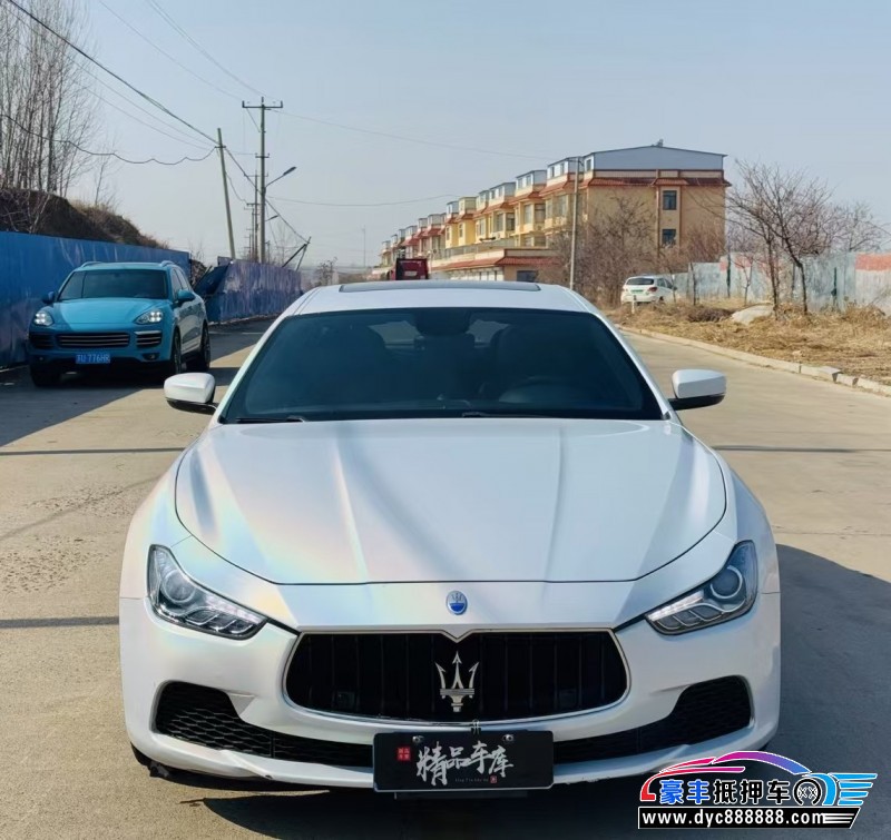17年玛莎拉蒂Ghibli轿车抵押车出售