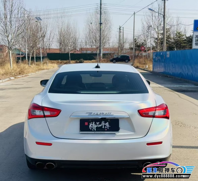 17年玛莎拉蒂Ghibli轿车抵押车出售