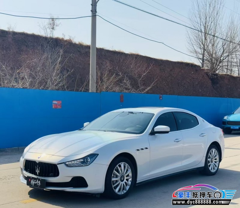 17年玛莎拉蒂Ghibli轿车抵押车出售
