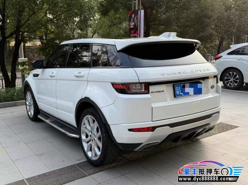 18年路虎揽胜极光轿车抵押车出售