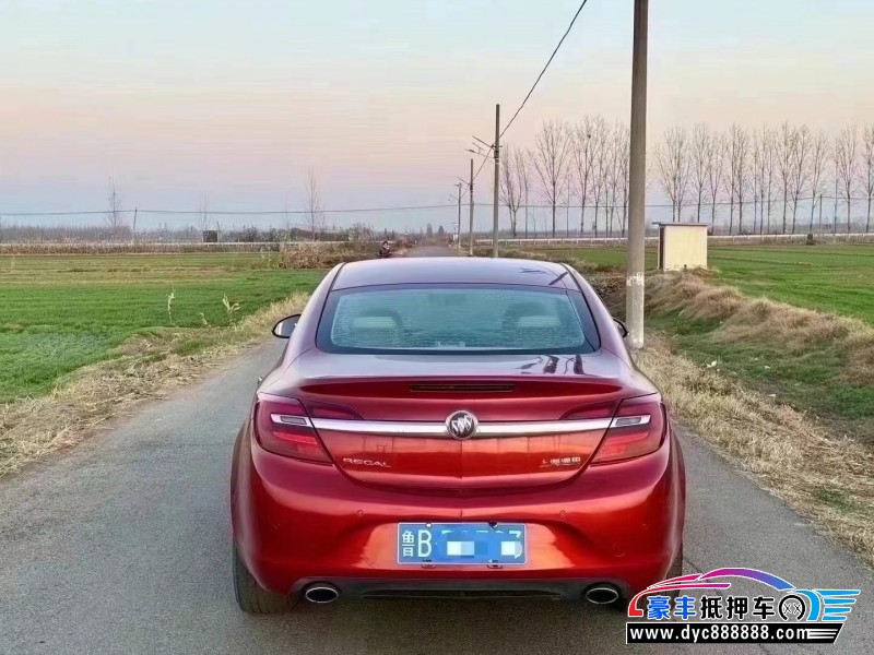 16年别克君威轿车抵押车出售