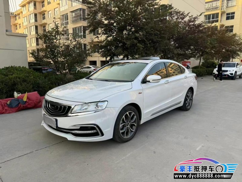 18年吉利博瑞轿车抵押车出售