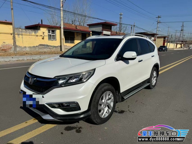 16年本田CR-V轿车抵押车出售