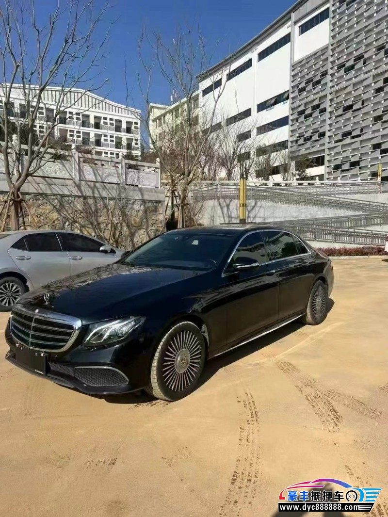 18年奔驰E轿车抵押车出售
