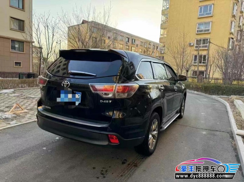 16年丰田汉兰达轿车抵押车出售