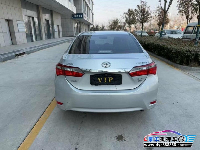17年丰田卡罗拉轿车抵押车出售