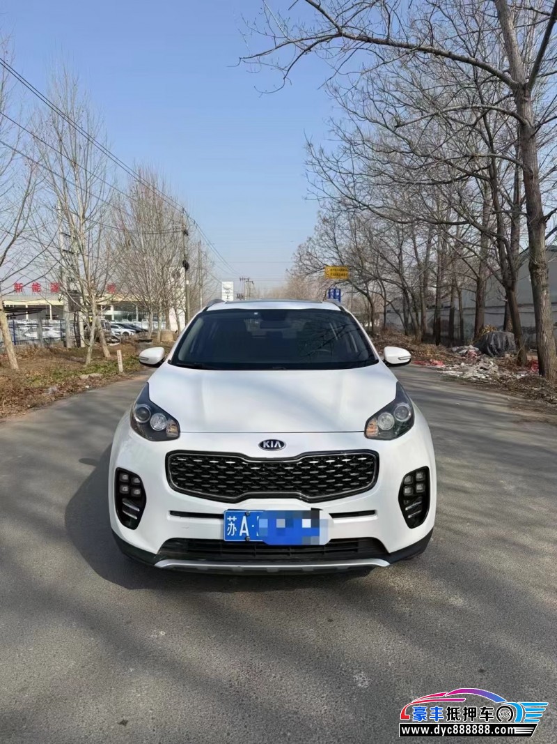 17年起亚KX5轿车抵押车出售