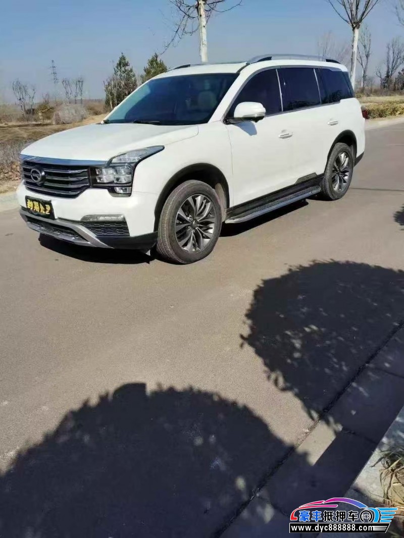 17年传祺GS8SUV抵押车出售