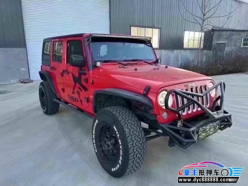 17年Jeep牧马人SUV抵押车出售