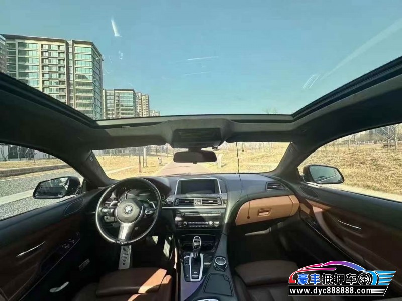 13年宝马6系轿车抵押车出售