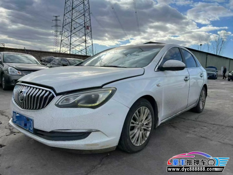 16年别克英朗轿车抵押车出售