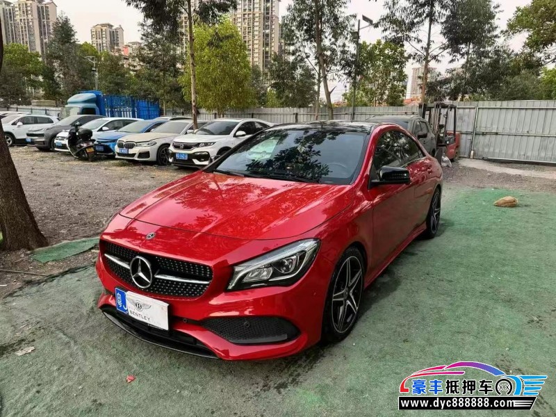 18年奔驰CLA轿车抵押车出售