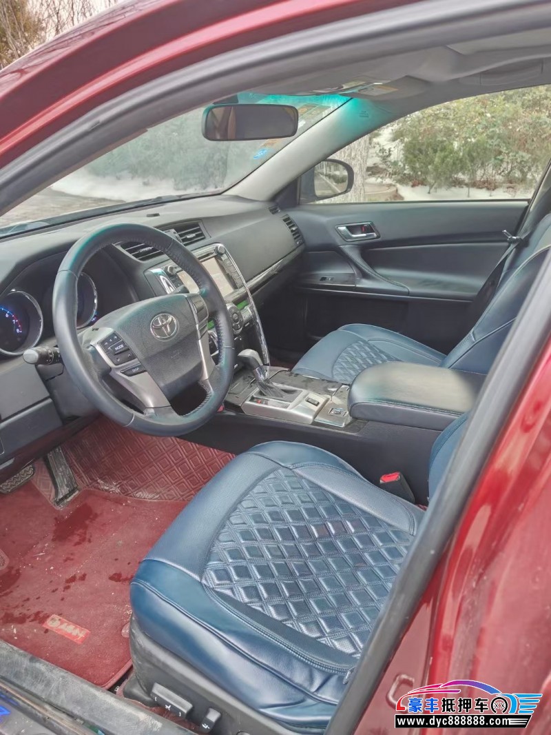 12年丰田锐志轿车抵押车出售