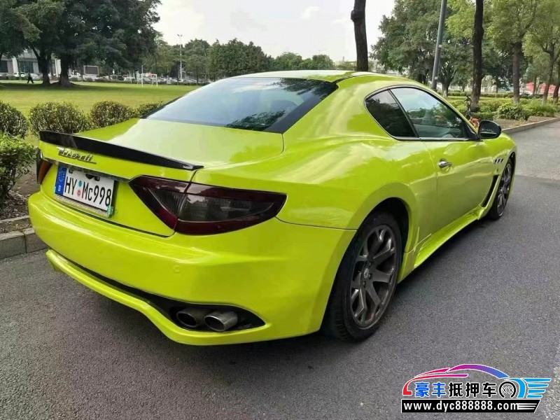 11年玛莎拉蒂GT轿车抵押车出售