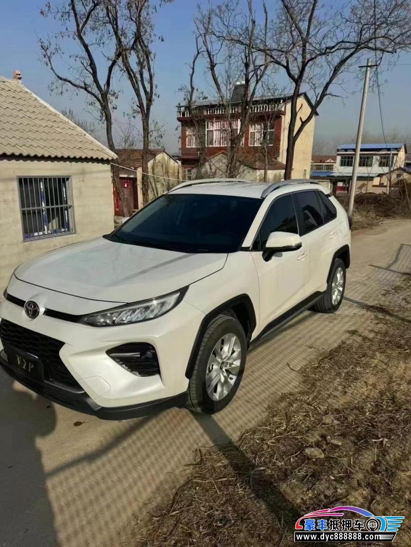 22年丰田威兰达轿车抵押车出售