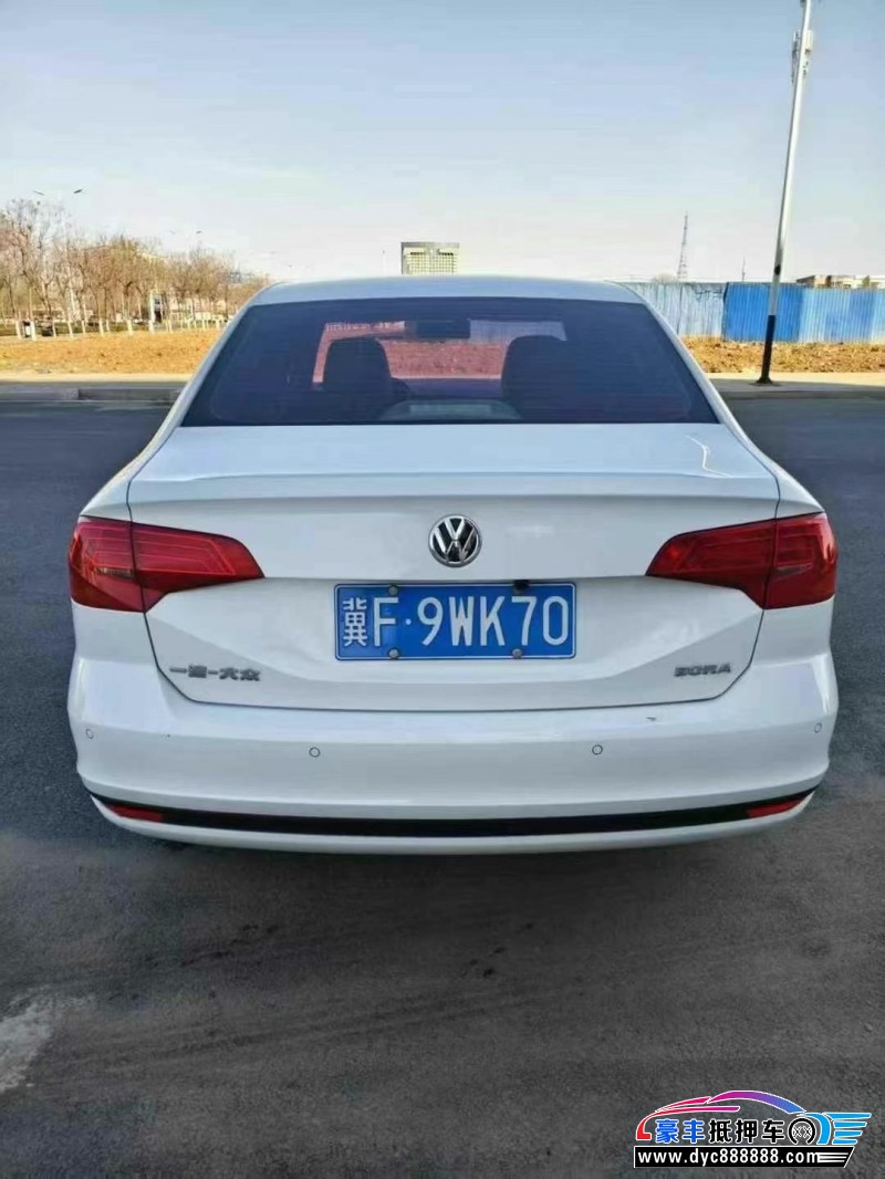 18年大众宝来轿车抵押车出售