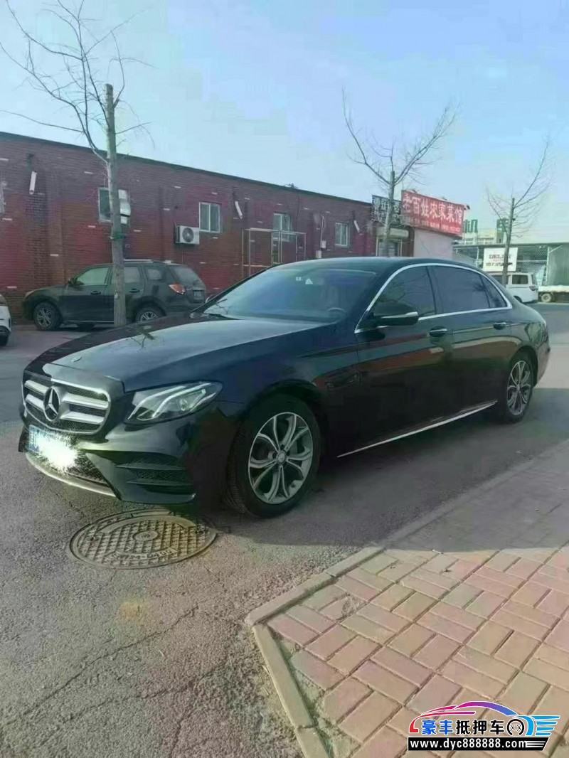 19年奔驰E轿车抵押车出售