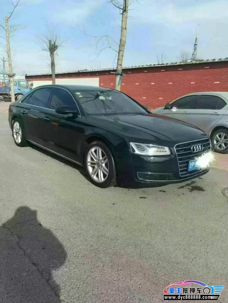 17年奥迪A8L轿车抵押车出售