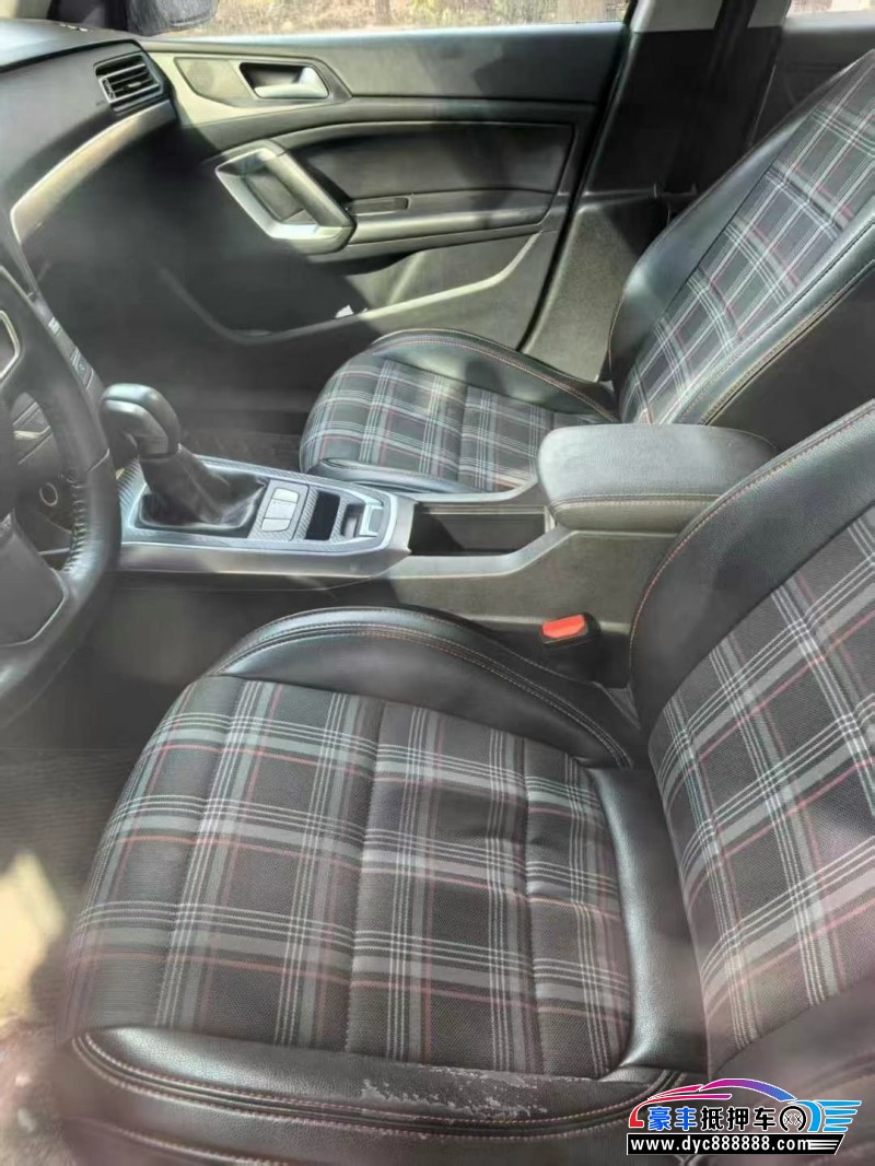 17年标致408轿车抵押车出售