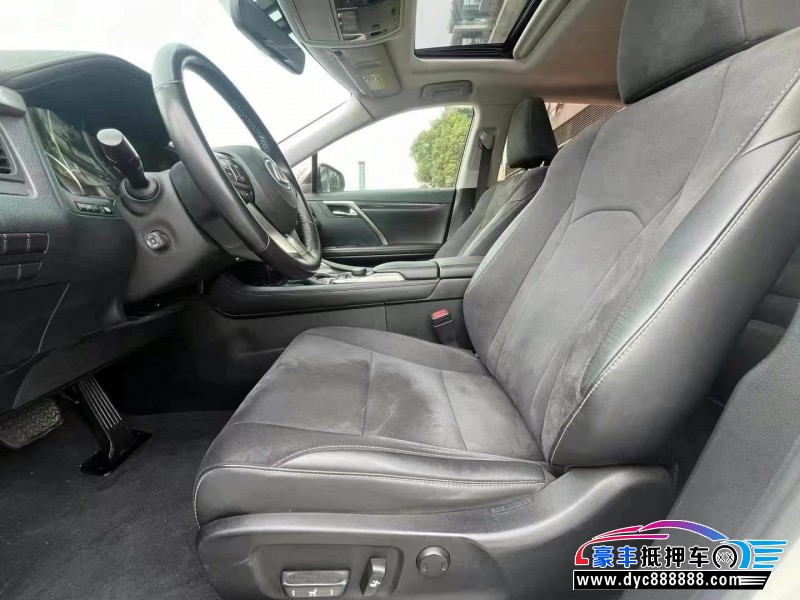 18年雷克萨斯RX轿车抵押车出售