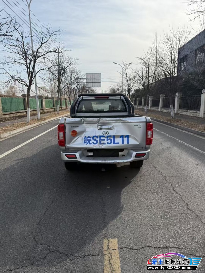 21年长城风骏7轿车抵押车出售