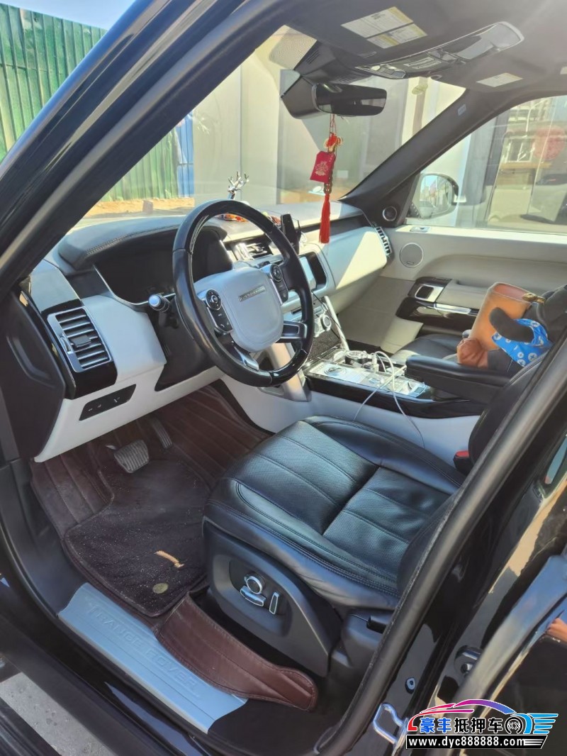 18年路虎揽胜行政轿车抵押车出售