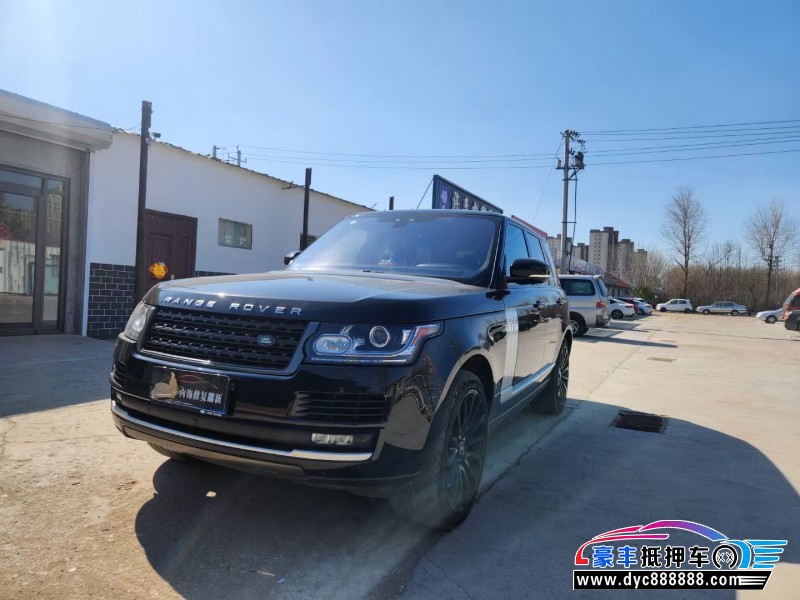 18年路虎揽胜行政轿车抵押车出售