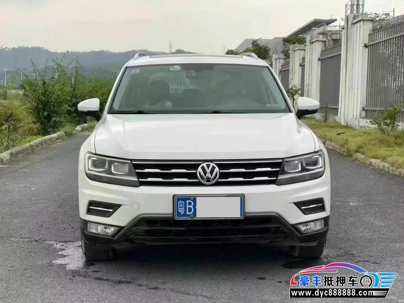 18年大众途观L轿车抵押车出售