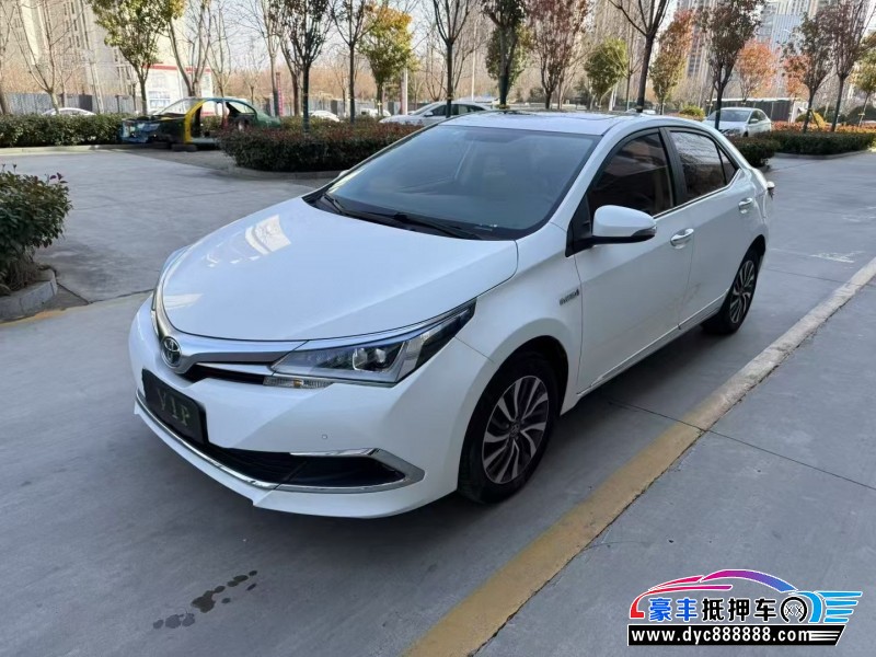 18年丰田卡罗拉轿车抵押车出售