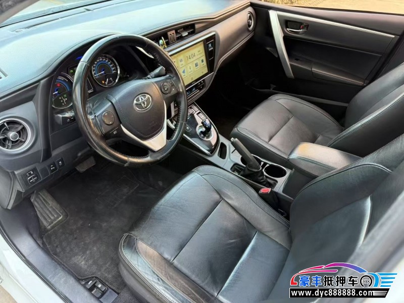 18年丰田卡罗拉轿车抵押车出售