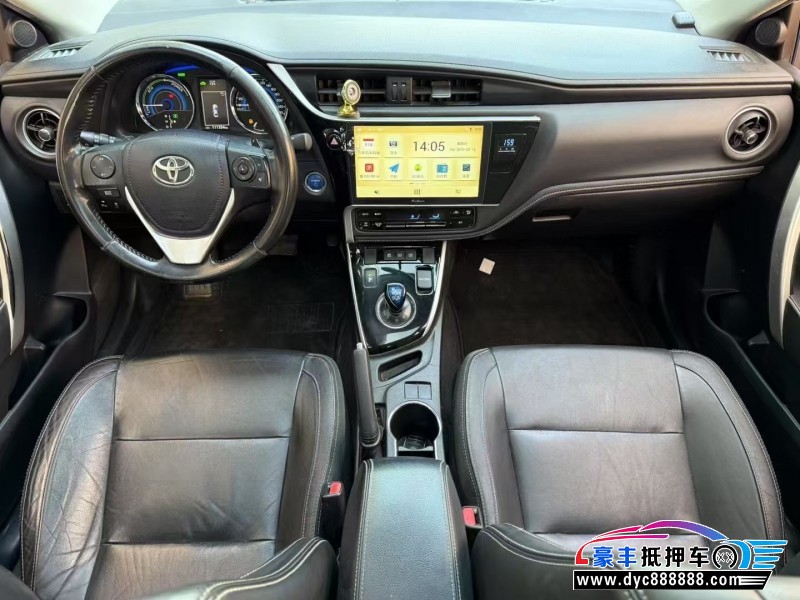 18年丰田卡罗拉轿车抵押车出售