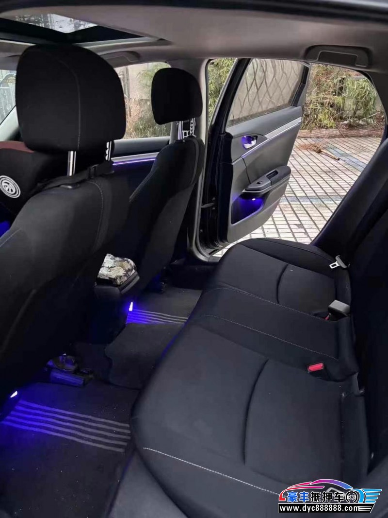 19年本田思域轿车抵押车出售