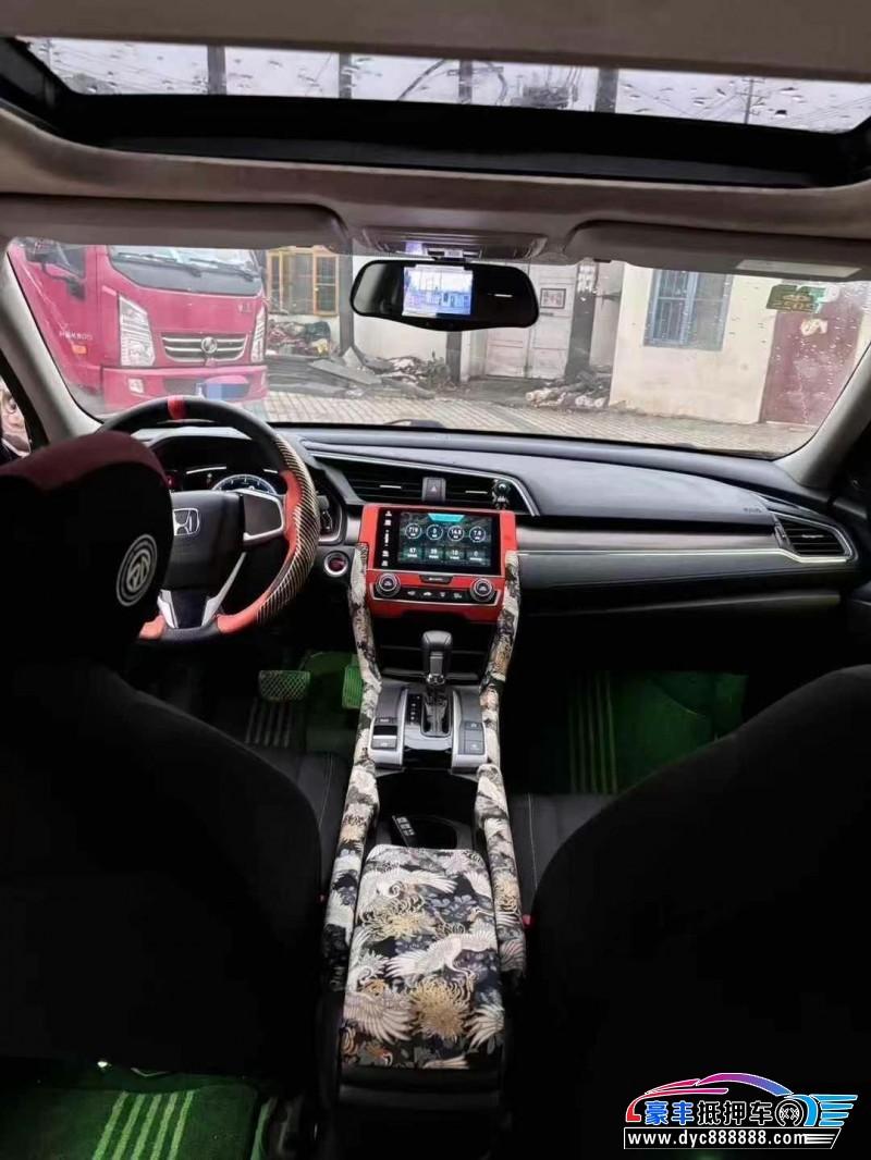 19年本田思域轿车抵押车出售