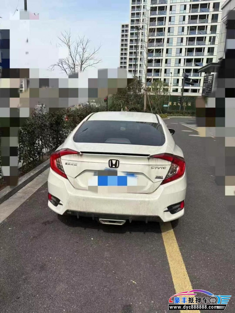 20年本田思域轿车抵押车出售