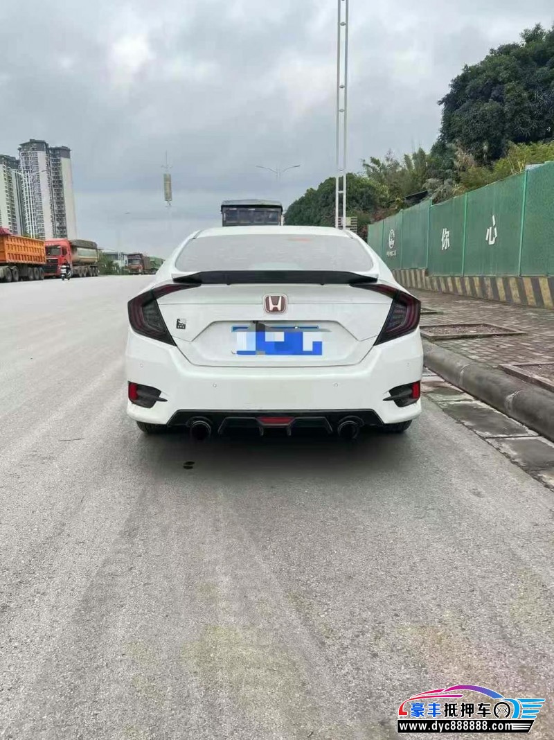 19年本田思域轿车抵押车出售