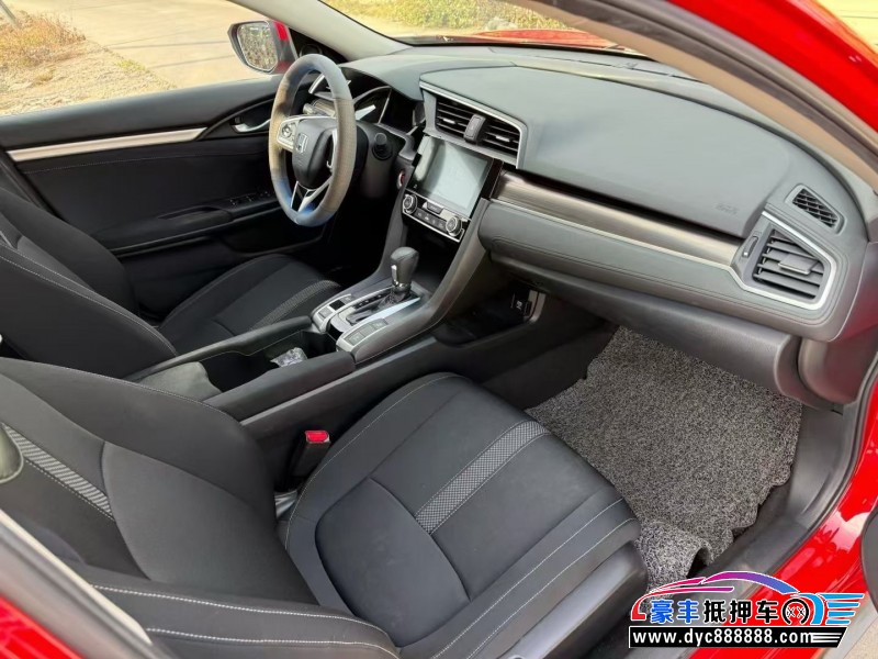 21年本田思域轿车抵押车出售