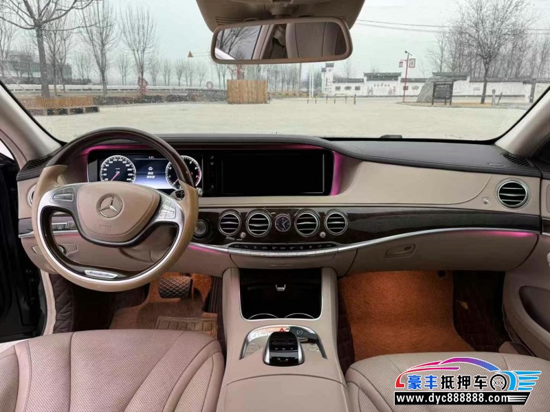 17年奔驰S轿车抵押车出售