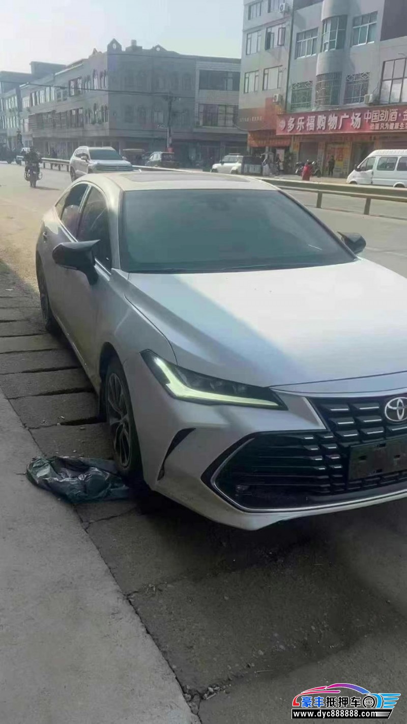 23年丰田亚洲龙轿车抵押车出售