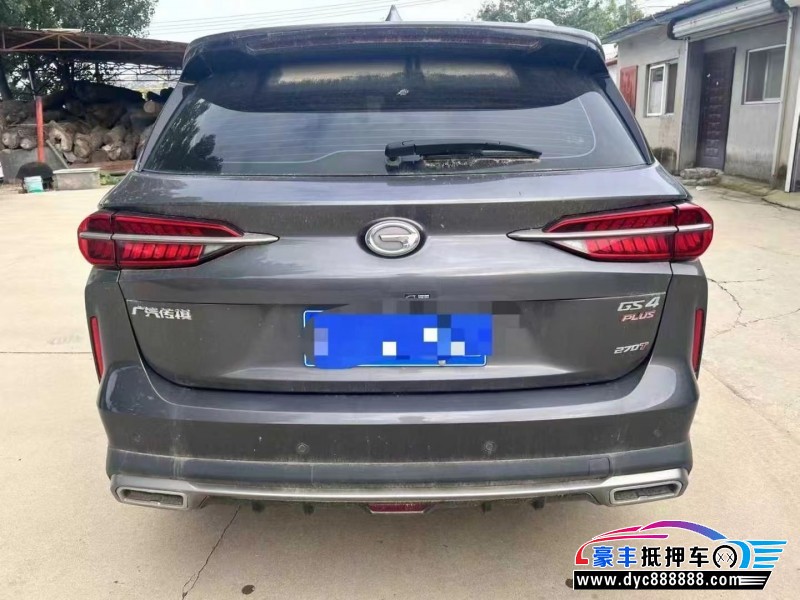 23年传祺GS4SUV抵押车出售