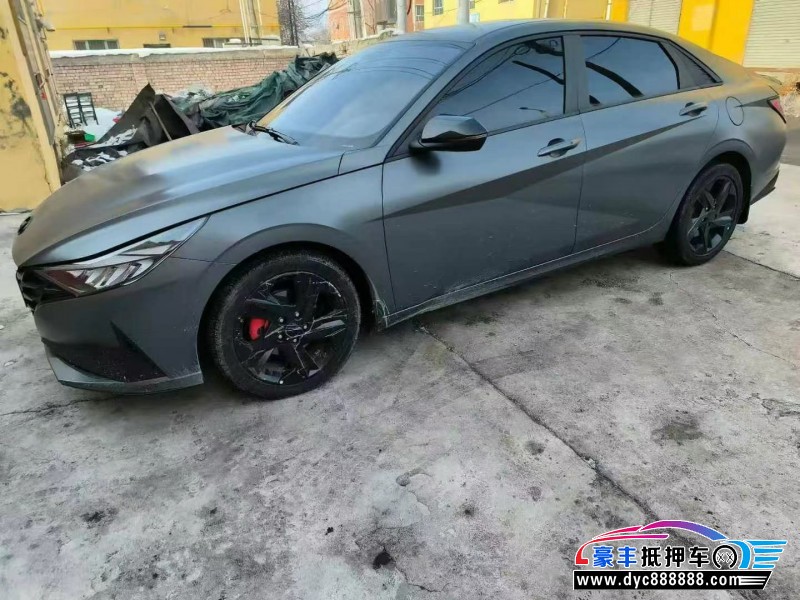 23年现代伊兰特轿车抵押车出售