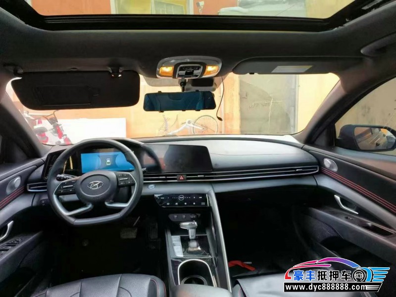 23年现代伊兰特轿车抵押车出售