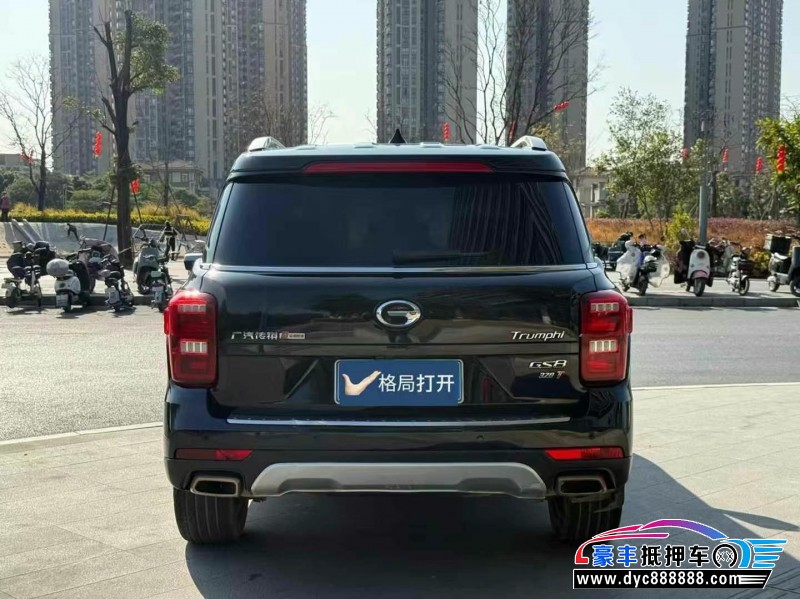 17年传祺GS8轿车抵押车出售