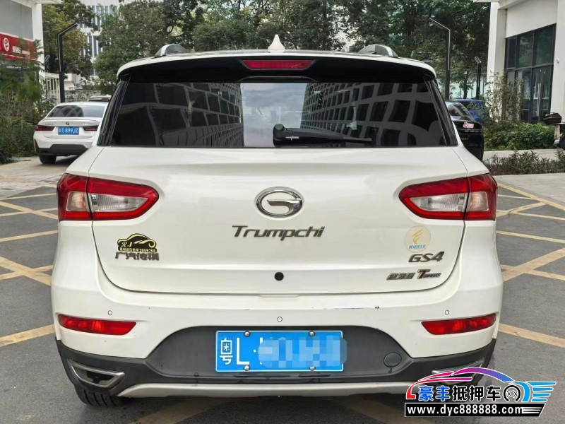 16年传祺GS4轿车抵押车出售