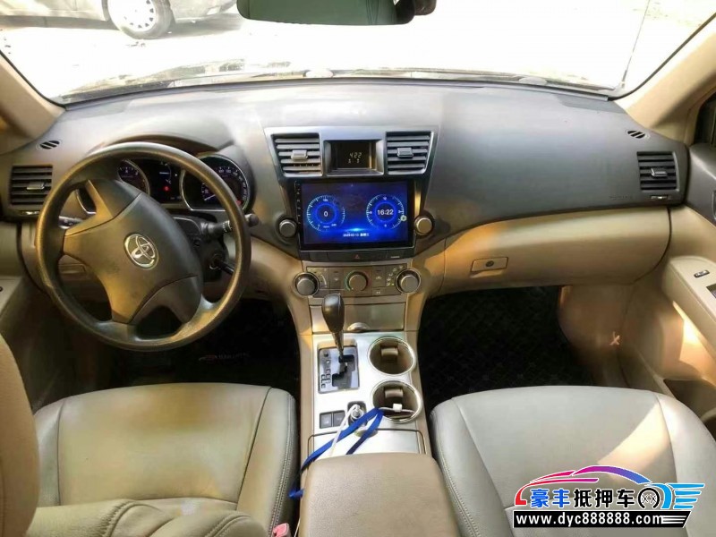 14年丰田汉兰达轿车抵押车出售