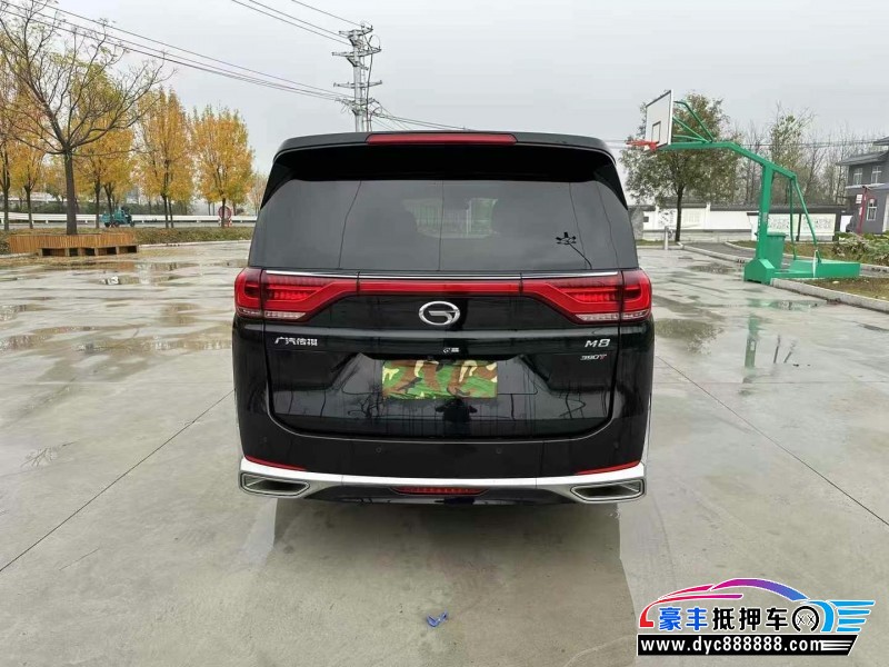 22年传祺M8轿车抵押车出售