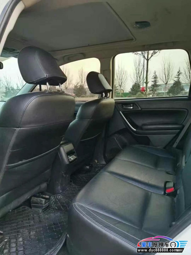 18年斯巴鲁森林人轿车抵押车出售