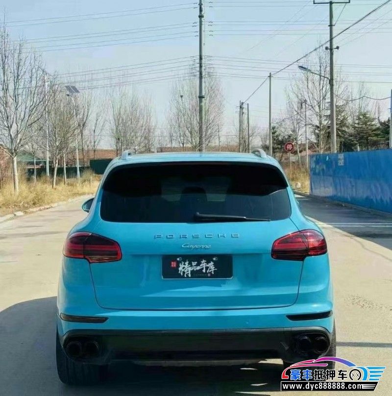 18年保时捷卡宴轿车抵押车出售